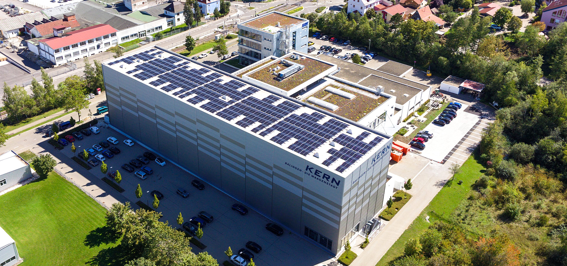 ENPLA - Photovoltaikgroßanlage bei Firma Kern und Sohn in Balingen