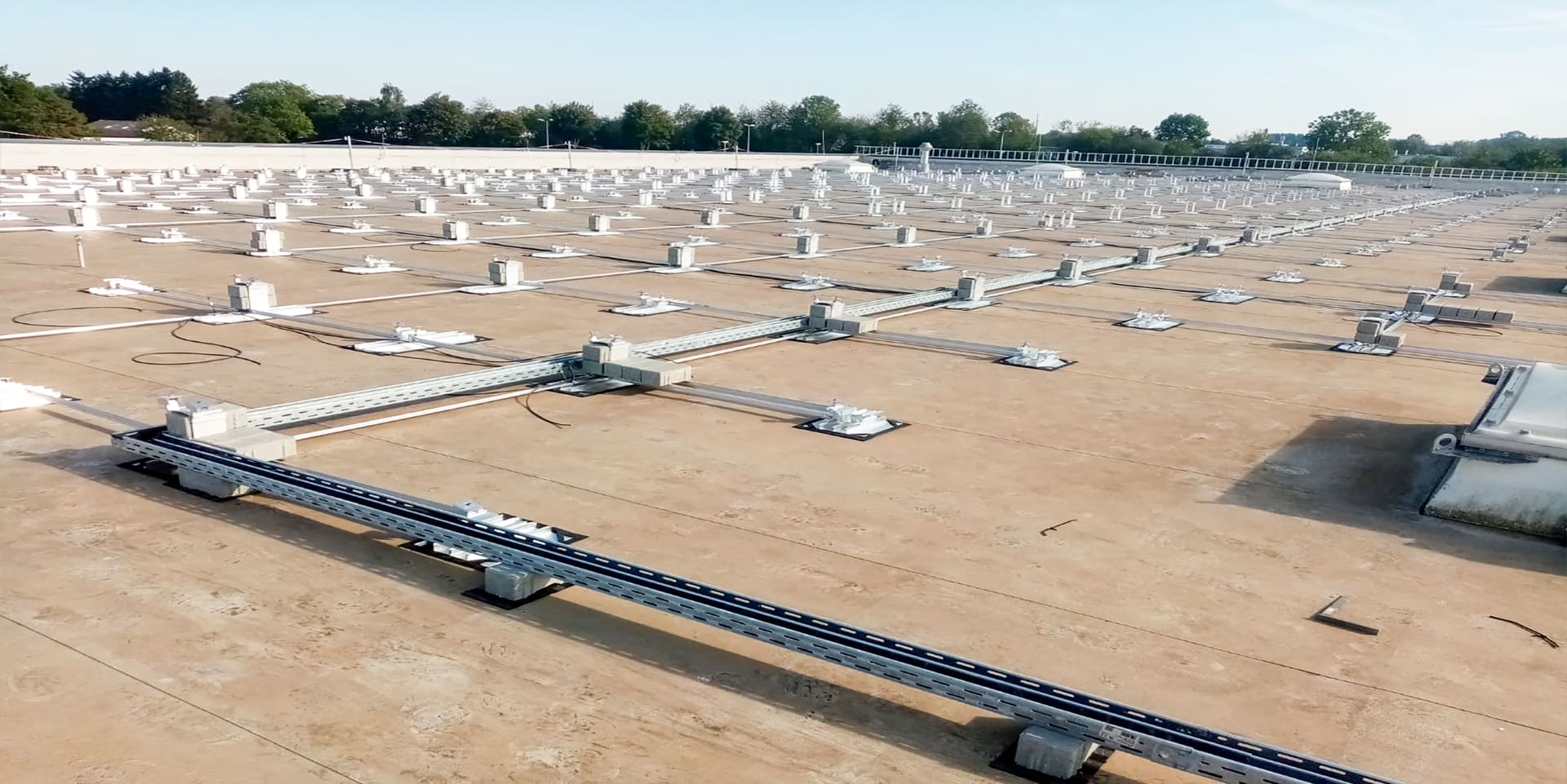 ENPLA - Photovoltaikgroßanlage bei Firma Schlösser in Mengen