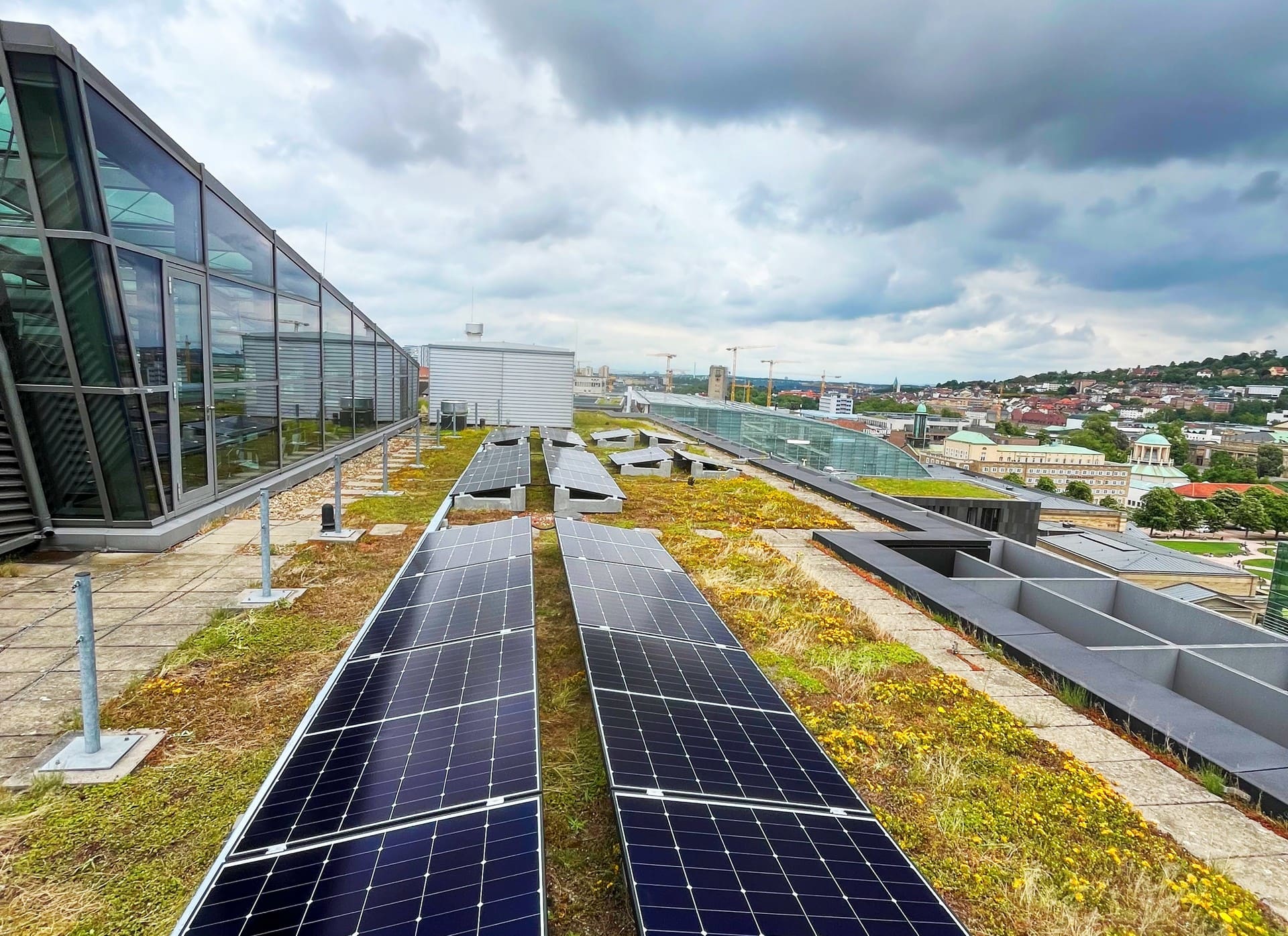 Photovoltaikprojekt bei LBBW in Stuttgart