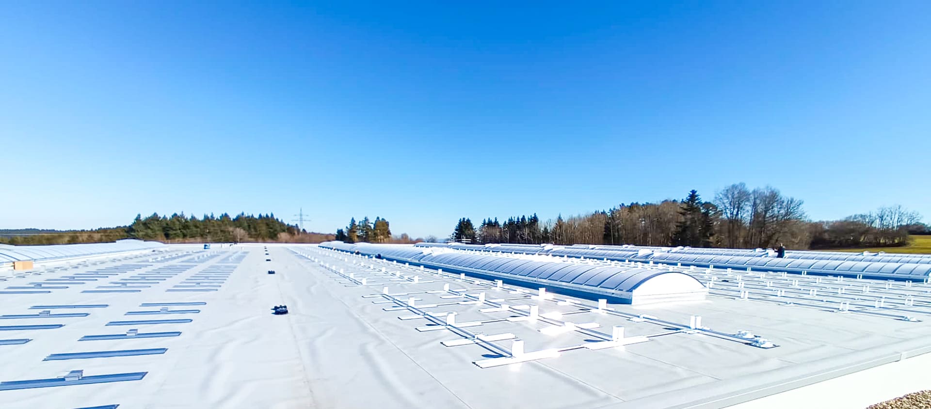 ENPLA - Photovoltaik-Arbeiten bei HOMAG Schopfloch im Schwarzwald