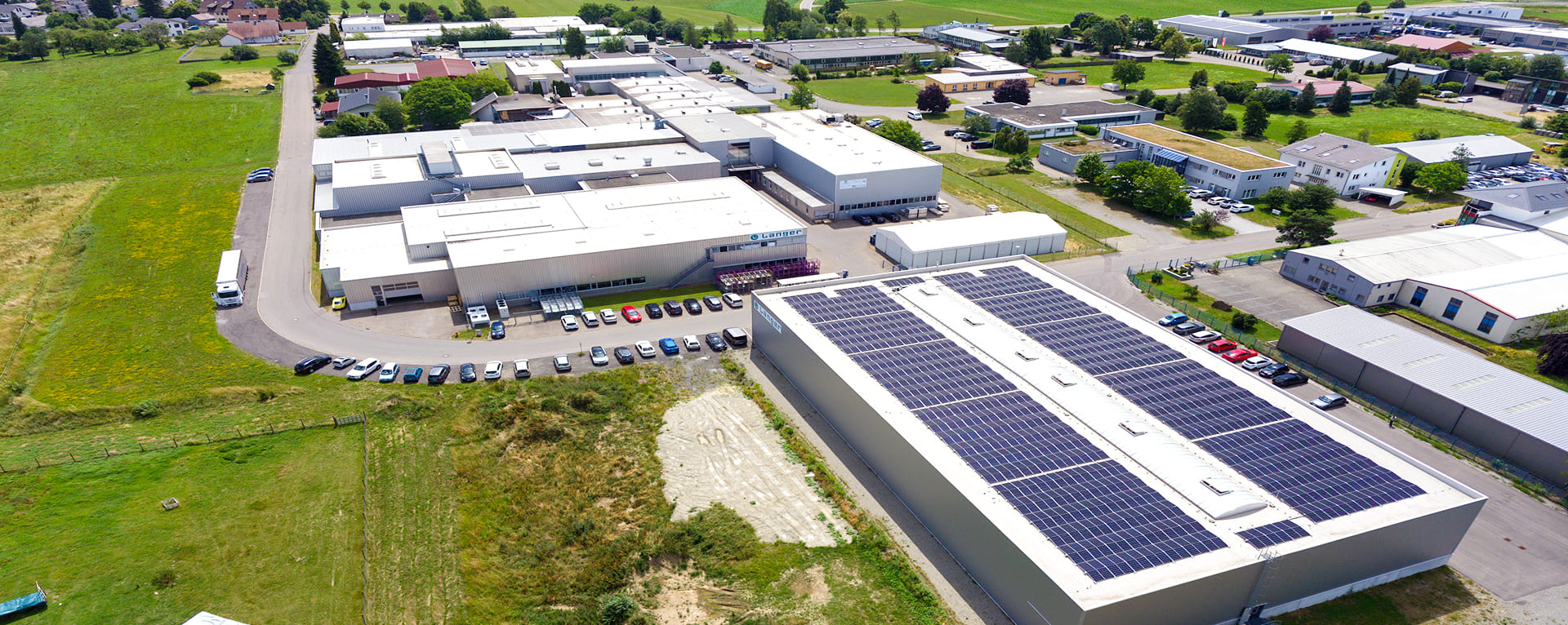 PV-Anlage bei Fa. Langer in Illmensee