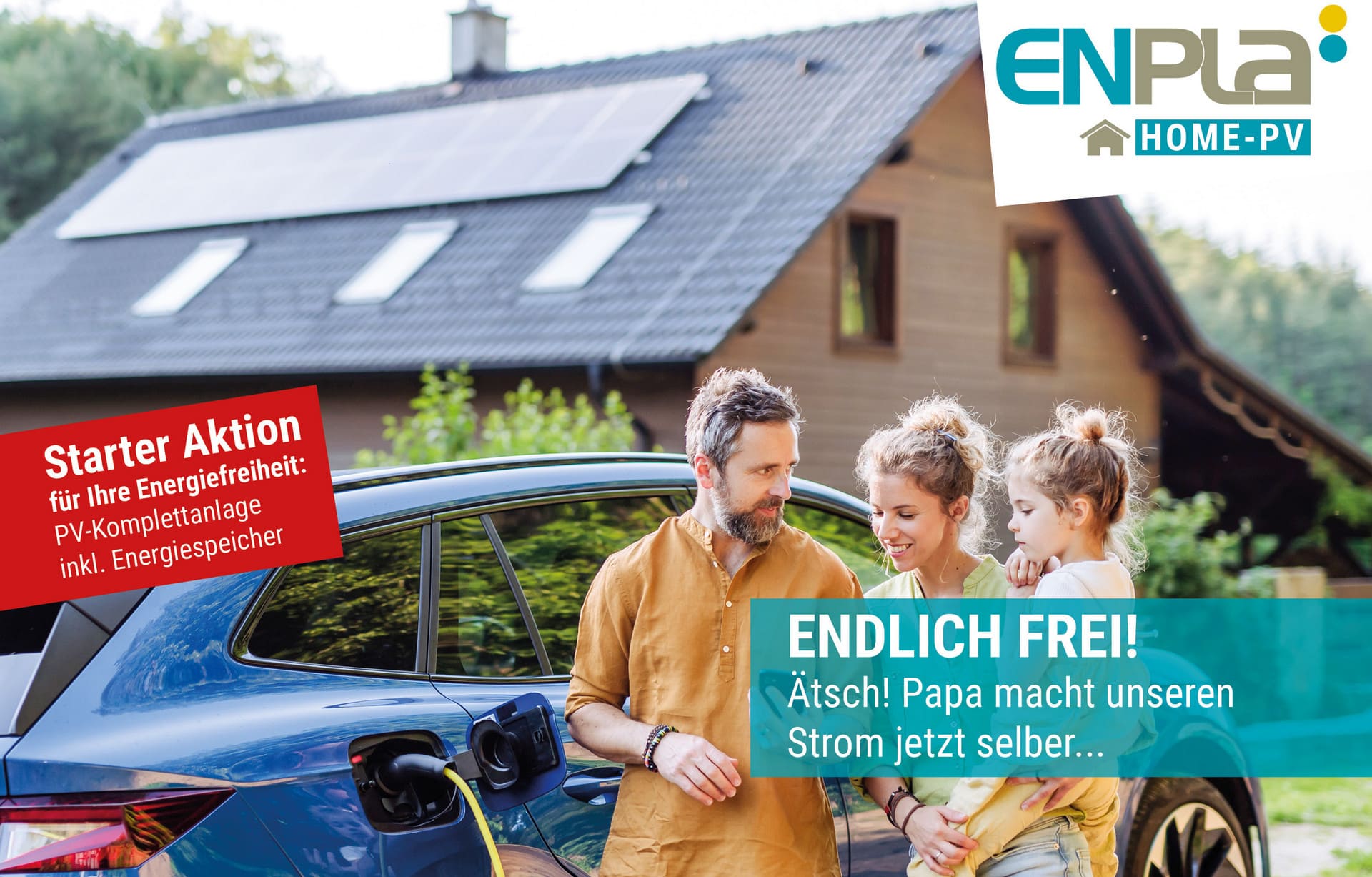 ENPLA Starter Aktion: PV-Anlage mit Speicher zum Knallerpreis