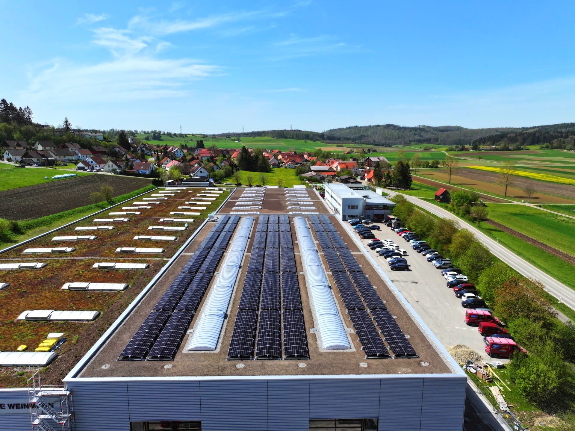 ENPLA PV-Anlage bei HOMAG Weinmann