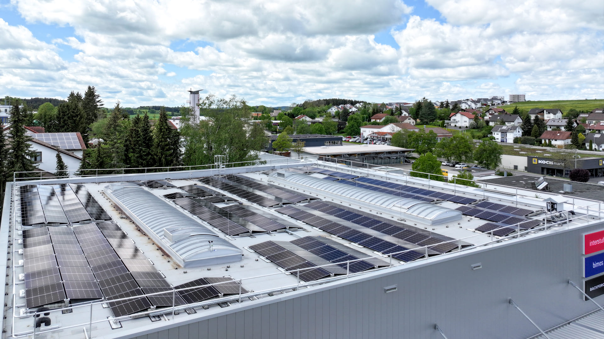 ENPLA PV-Anlage bei Interstuhl