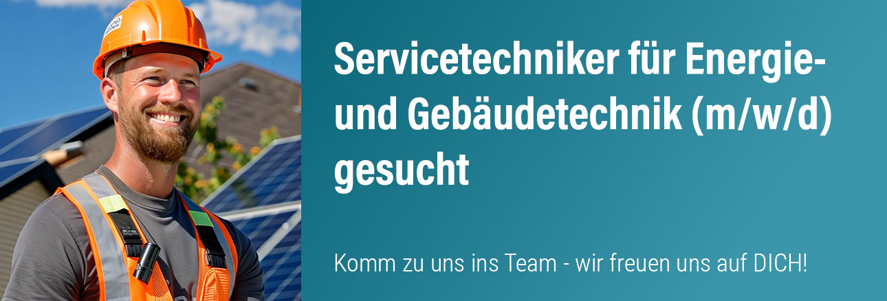 Servicetechniker für Energie- und Gebäudetechnik (m/w/d) gesucht