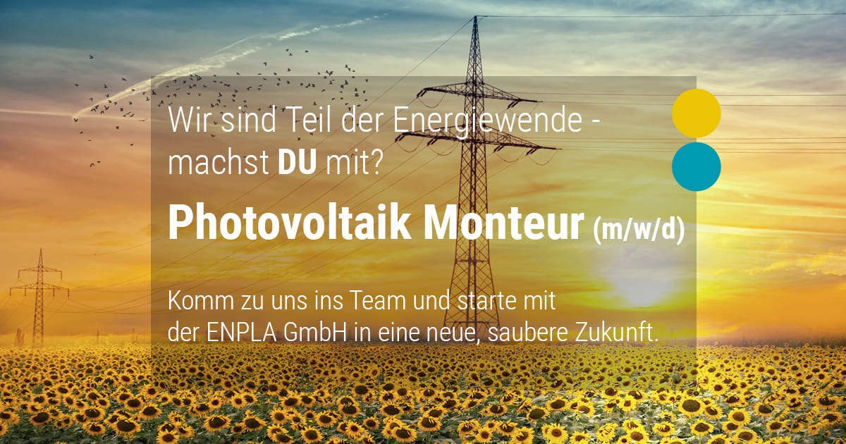 Photovoltaik Monteur (m/w/d)
